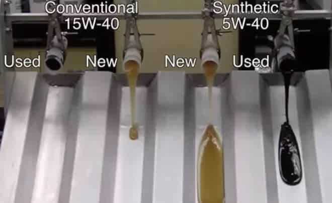 Viscosity synthetic vs conventional oil hot weather