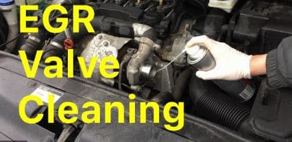 Egr valve cleaning