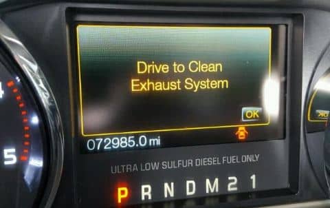 Drive To Clean Exhaust System