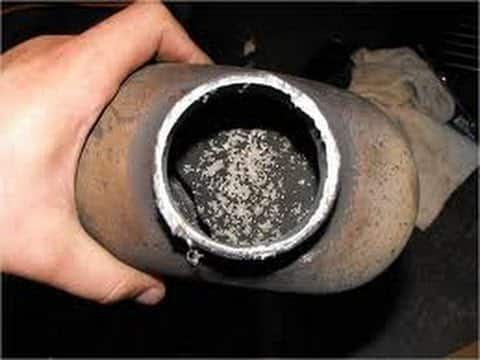 Clogged catalytic converter