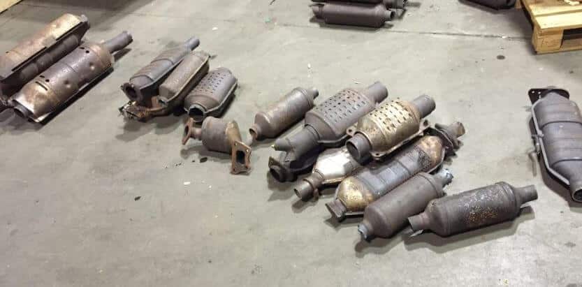 Scrap catalytic converter