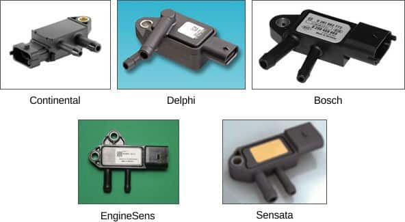 Dpf soot sensor types