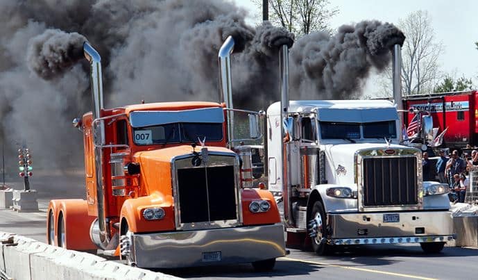 Black Smoke Is Appearing from The Exhaust